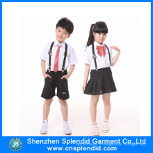Shenzhen Factory Custom Cheap Fashion Kids School Uniforms